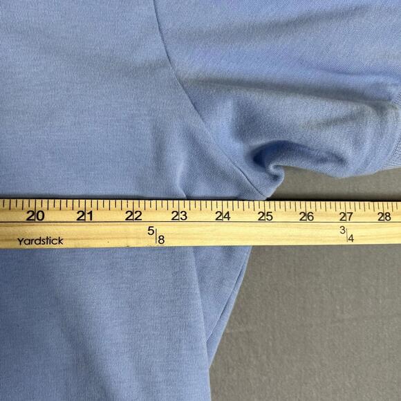 Vintage Polo Ralph Lauren Polo Shirt Mens XL Blue Short Sleeve Black Pony 90s - Picture 6 of 7